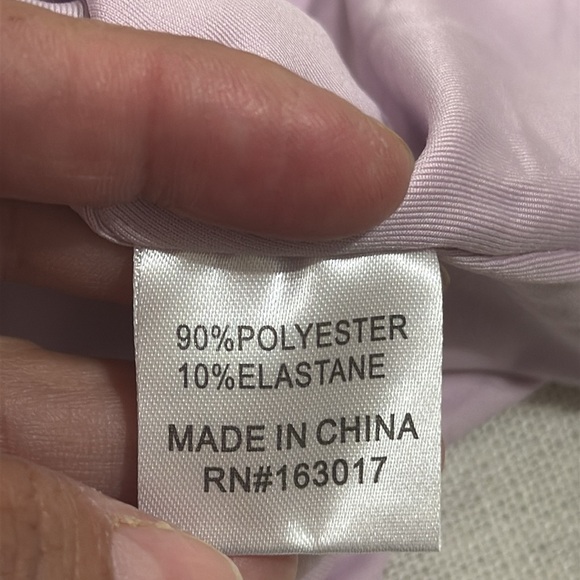 (T2) Princess Polly Mia Asymmetrical Slit Stretch Mini Dress in Lilac - Size 6 - Picture 10 of 11